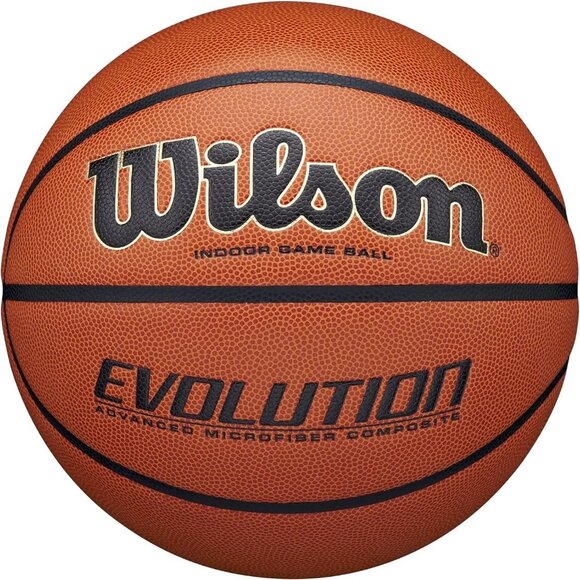 PACK OF 4 WILSON Evolution Official Game Basketball 29.5 Indoor Sports Ball Men - Picture 1 of 5